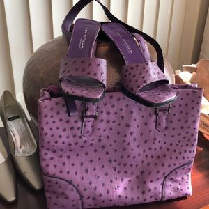 Purse and Shoes (7) set - hate to split up